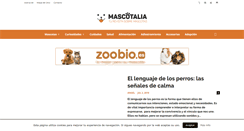 Desktop Screenshot of mascotalia.es