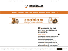 Tablet Screenshot of mascotalia.es